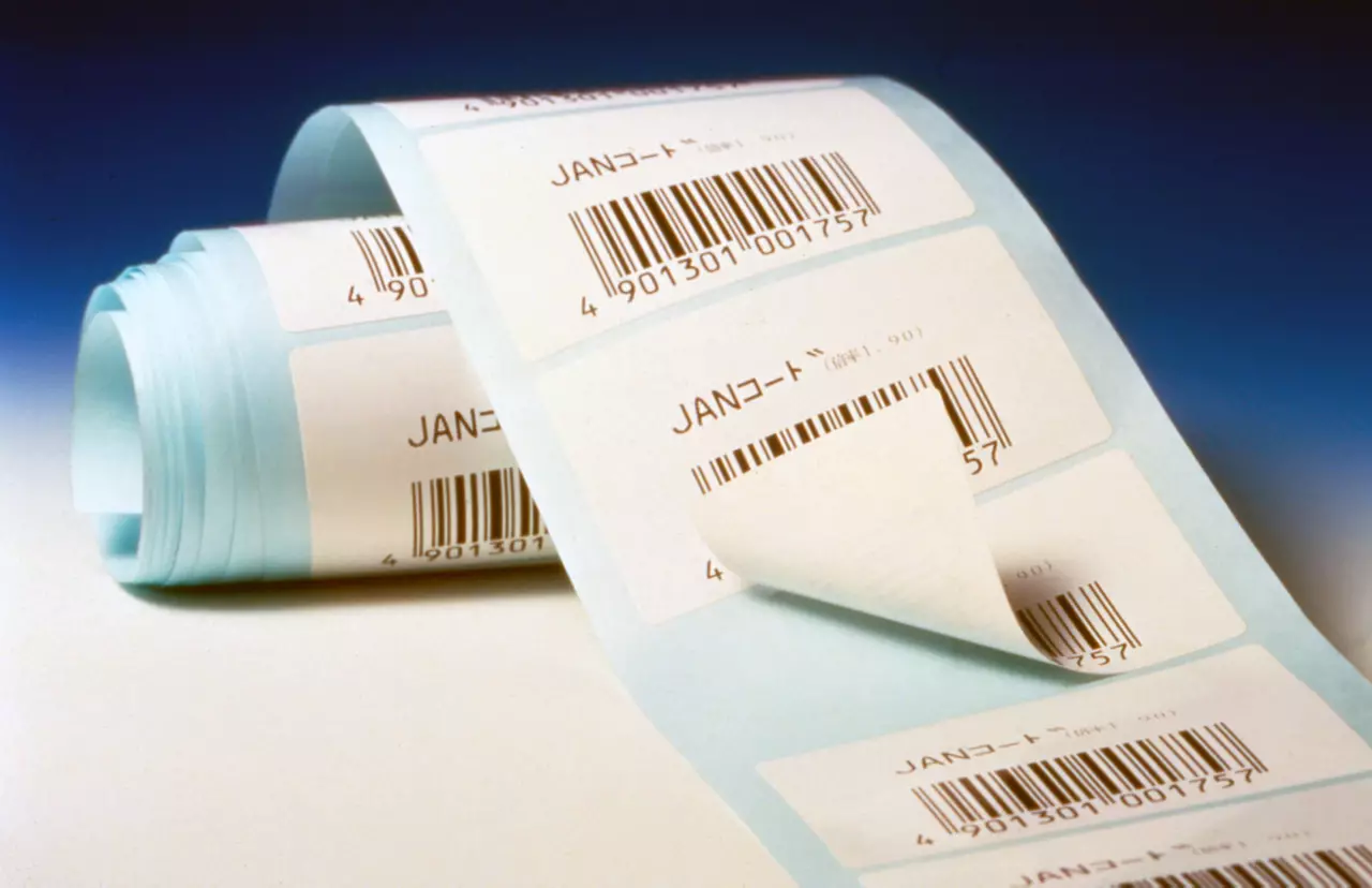 Roll of PSA Barcode Labels