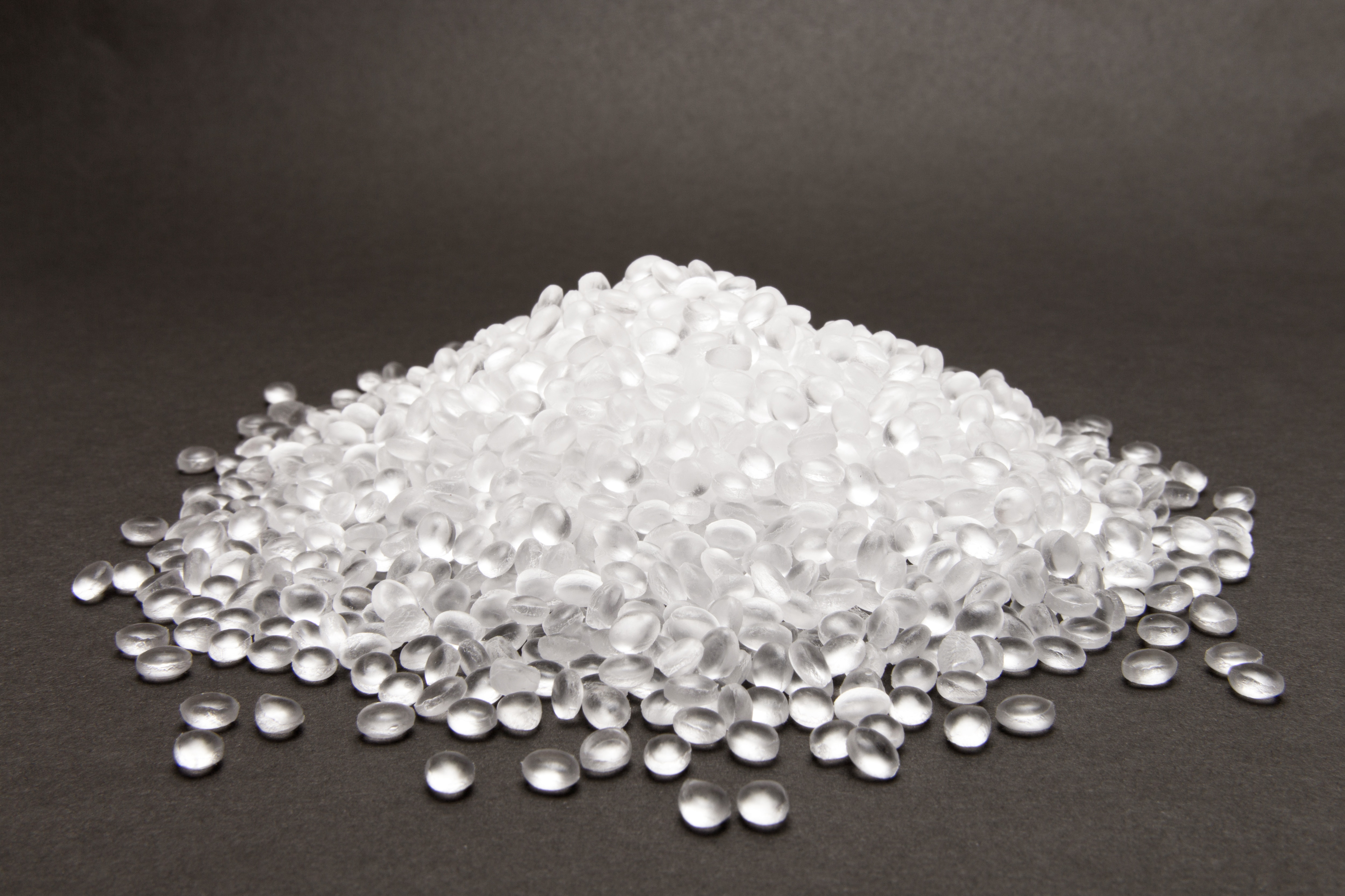 Clean and Transparent Polyethylene granules