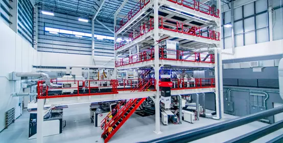 9 Layer W&H Blown Film Machine at Pack Studios