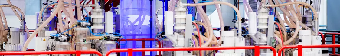 9 Layer W&H Blown Film machine at Pack Studio Building in Freeport, Texas.