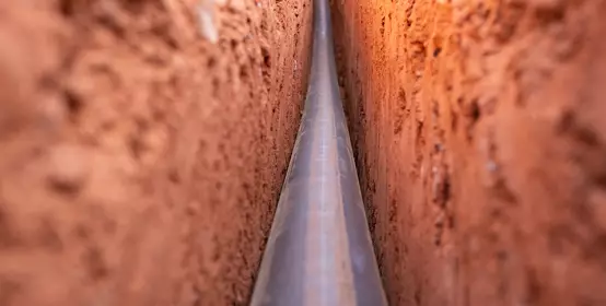 HDPE Pipe Installation Aspermont Texas Pipe Donation