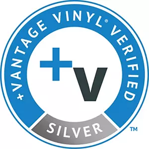 Vantage Vinyl Verified Silver賞のロゴ