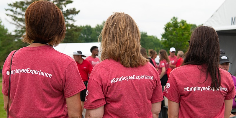 Employees at the GLBI