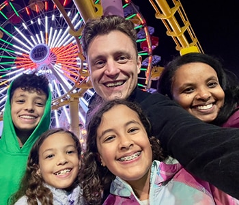 Selamawit Belli and her family