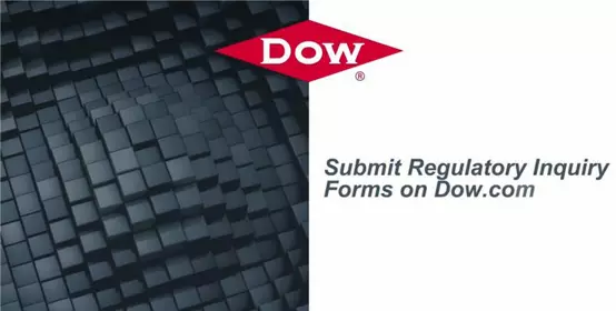 Submit Regulatory Inquiry Forms on Dow.com
